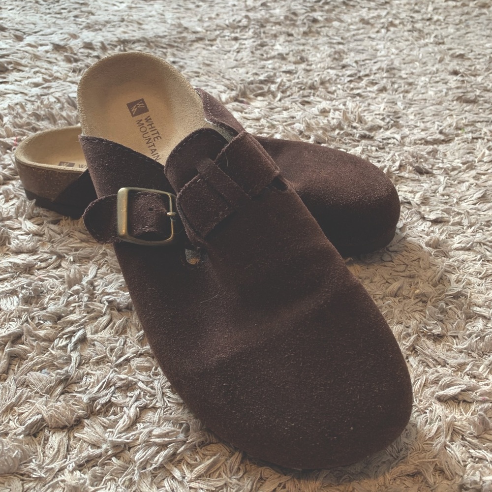 White Mountain Clogs, never worn